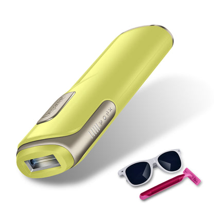 Portable hair removal device powered by USB TYPE-C